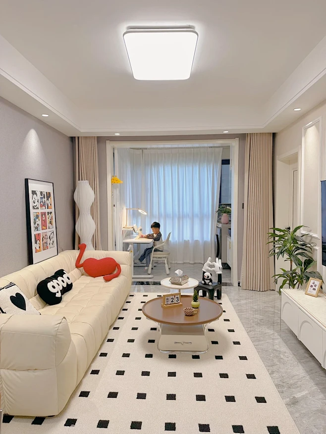 89m²三房，套内69m²，一切都是喜欢...