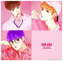 小西ing采集到美男子们~（exo fanart）