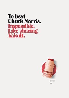 Yakult Print Advert ...