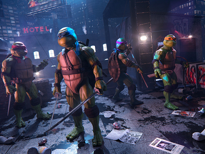 TMNT Fan Art, Guilhe...