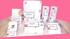 插画风格花茶包装 - 视觉中国设计师社区