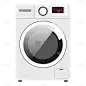 扁平风家用电器套系-SVG-洗衣机