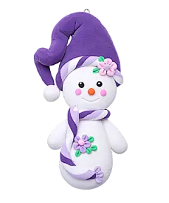 卡通冬天可爱雪人插画元素