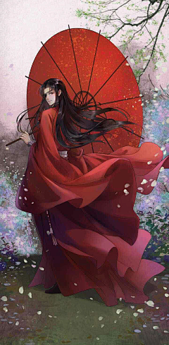 天煞苏缘晴采集到天官赐福
