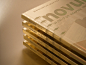 novum 03.18 »gold« : Graphic design magazine with a special focus on gold
