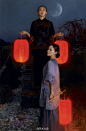 陈衍宁油画人物-仕女系列