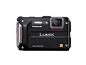Panasonic Lumix TS4 12.1 TOUGH Waterproof Digital Camera with 4.6x Optical Zoom (Black)