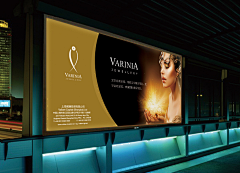 同心圆设计采集到新加坡VARINIA珠宝VI设计