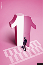 胜利之门 之门 粉色 背景 商务 海报设计