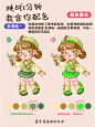 插画教程|3个方法让人物配色不再痛苦 - 小红书