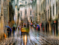 Eduard Gordeev：宛若油画的雨中城市