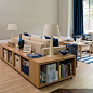 客厅书房融为一体 50个经典小户型设计（图）-新闻中心-搜狐家居