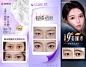 美业医美整形美容院眼综合双眼皮案例比对图宣传海报PSD素材模板-淘宝网
