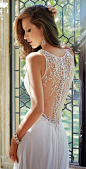 Major Statement Back ~ Sophia Tolli Fall 2014 Bridal Collection | bellethemagazine.com