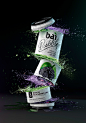 baì : baì product lineup and promotional ImageryCreating baì's product line completely CGI, not only gave us full control over the lighting and setups,it allowed us to play and explore in a way that traditional photography wouldn't allow.AD: Kyle Boland,