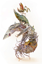 生物魔幻雕塑艺术家Ellen Jewett的新作。