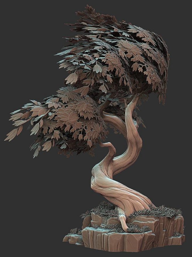 Stylized Tree, Ben L...
