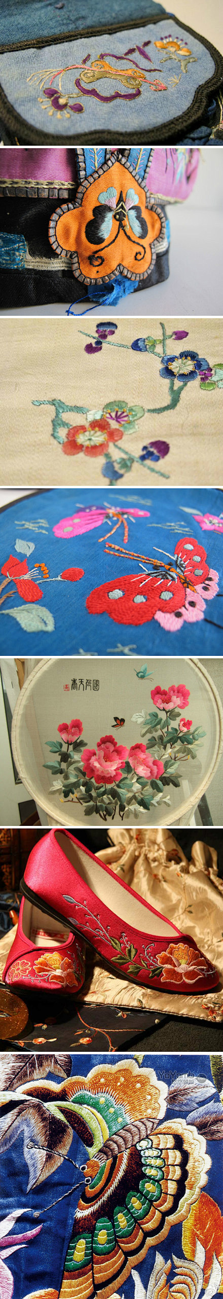 刺绣，古时女子学习女红必须要掌握技艺， ...