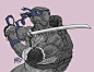 激进的忍者神龟忍者龟艺术 - GeekTyrant