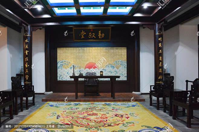 古代衙门公堂-汇图网 www.huitu.com