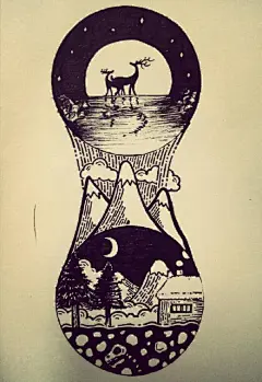 #插画狂想# 奇思妙想的手绘插画 作者 @安再哉  ​