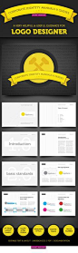 Corporate Identity Manuals and Guides Template by afahmy design, via Behance@北坤人素材