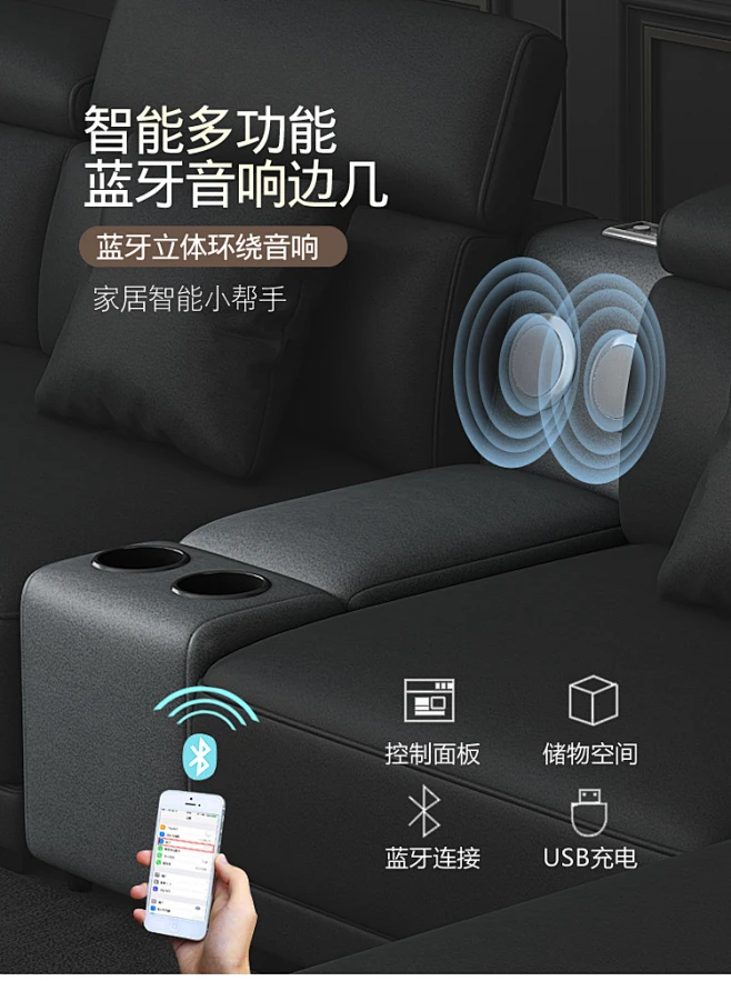 科技布沙发客厅整装大小户型可拆洗贵妃组合北欧简约现代布艺沙发-淘宝网-花瓣网