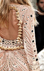 Intricate Mirror Embroidery