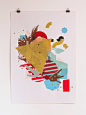 Print Making Money Gang Collage No4 - MonniJungle
