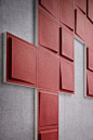 Decorative acoustical panels FONO by GABER | #design Marc Sadler