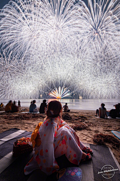 February-8采集到日本樱花   富士山下