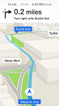 iOS 7 Maps, Calendar / Better then GoogleMaps?  Really?...