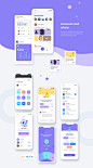 Health Fitness Mobile App UI UX Kit : Mobile UI UX for fitness and health app with many features such as step tracking, calorie counter, fitness and workout, meditation, podcast and many more. This template / UI kit is available on Sketch and Figma.