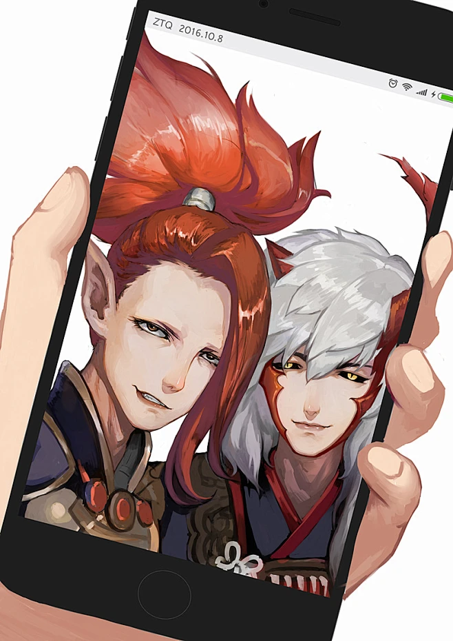 陰陽師 #茨木童子# #酒吞童子#-花瓣网