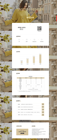 灿壹采集到版式  #  会员中心