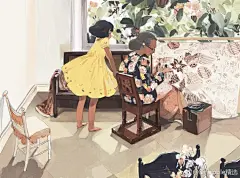 早上好，给大家推荐一组很有高级感的插画作品，这是来自印度尼西亚的设计师antonio reinhard，他的作品颜色缄淡，灰度高级，具有独特的魅力。

作者传送门：【antonio reinhard on Behance】O网页链接 ​​​​