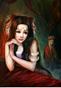 【美女妖精】古风美艳女妖怪100多张-PNG素材-微元素Element3ds - Powered by Discuz!
