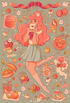 优设专访！资深插画师周小馋有哪些独家的创作心得？ | 优设网 - UISDC