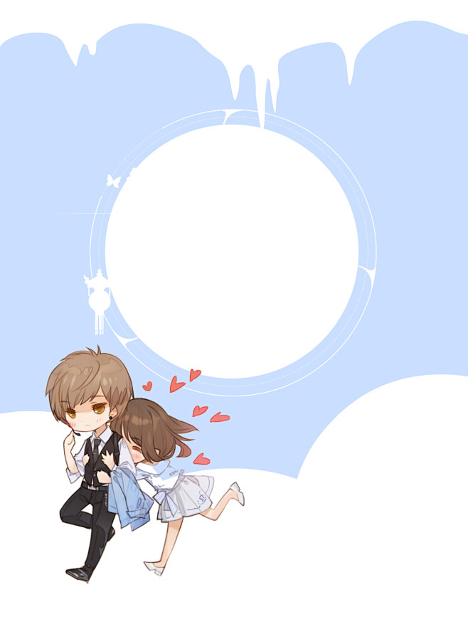 q版底图美工扶离处理关注可商侵删致歉花瓣杠精本精小扶离呀