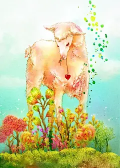 Song Gum Jin 装饰插画欣赏 韩国 装饰插画 花 艺术欣赏 艺术 自然 唯美