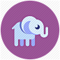 animal, elephant icon
