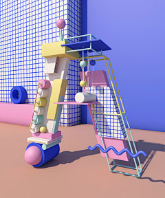 炎炎夏日的艾达采集到C4D