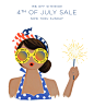 4th of July Email by Rifle Paper Co