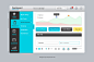 Dashboard UI Elements PSD