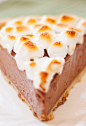 Campfire Style Nutella S’mores Pie (Plating Pixels)