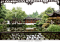 Hangzhou, China - June 19, 2015:Chinese traditional garden building Scenery in Guo Zhuang,hangzhou Guo Zhuang is one of the private garden in the qing dynasty