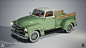 1954 Chevrolet Pickup, Anton Kavousi : A  Chevrolet 3100 pickup from 1954  made in Maya and textured in Quixel, the renders are done in Unreal Engine 4.
Really fun and educational project for my first realistic looking car. 
Tris: 31k
Map: 1x4k map

Sorry
