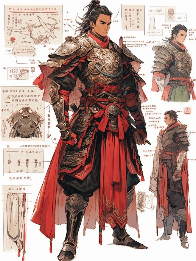 国风｜如果你穿越古代当将军-花瓣网