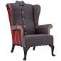 The Buckingham Palace Wing Chair 1