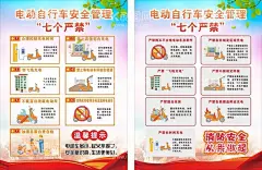 电动车消防安全  - 源文件下载【酷图网】电动车消防,电动车安全,电动车,电动车插画,安全停车,停车使用